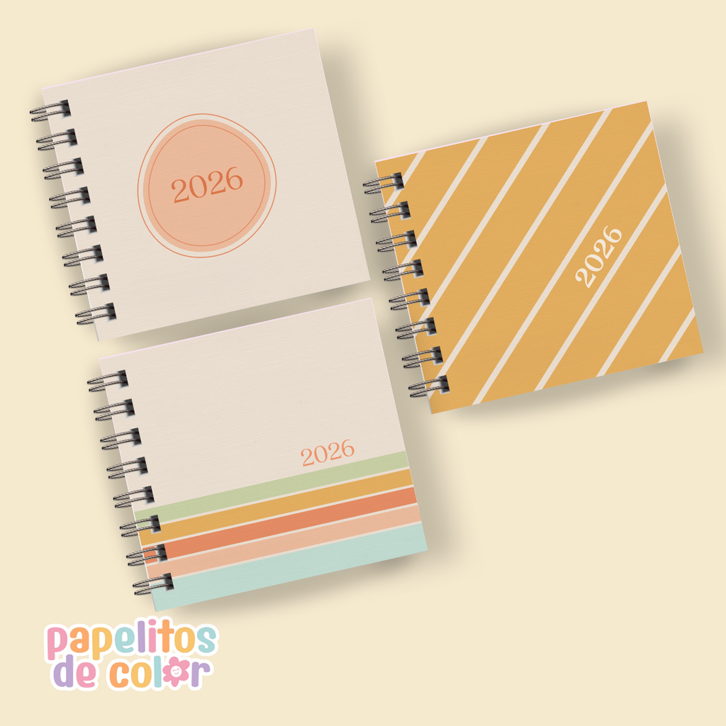 Pack 15 Portadas Agendas  – Estilo Boho