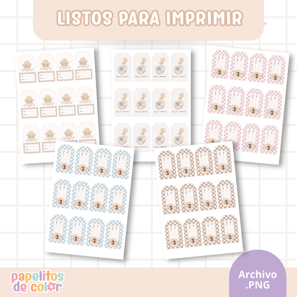 🐰 Packaging para Pascuas - Romantic✨ VOL 2.
