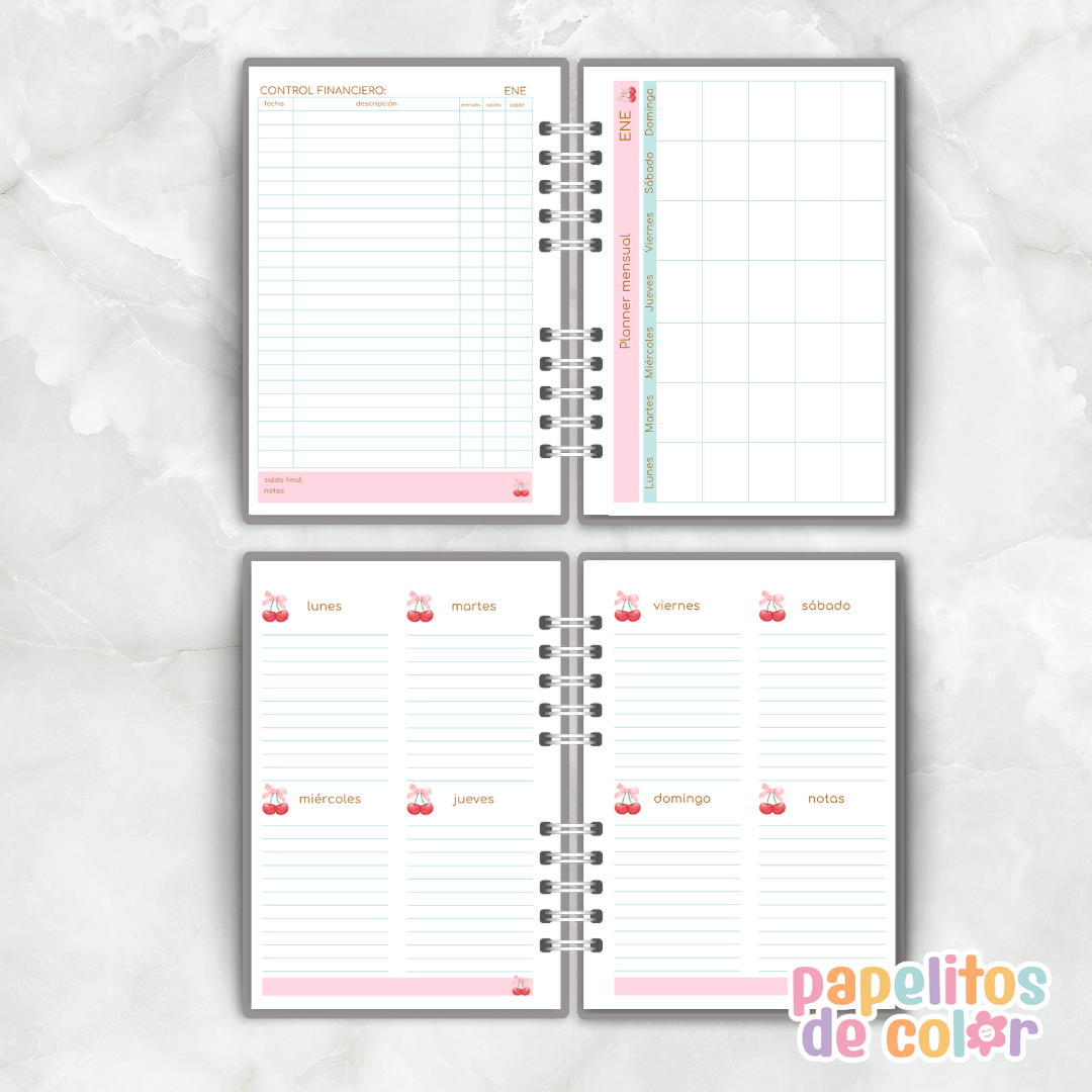 🍒 Agenda Perpetua Cherry🍒✨