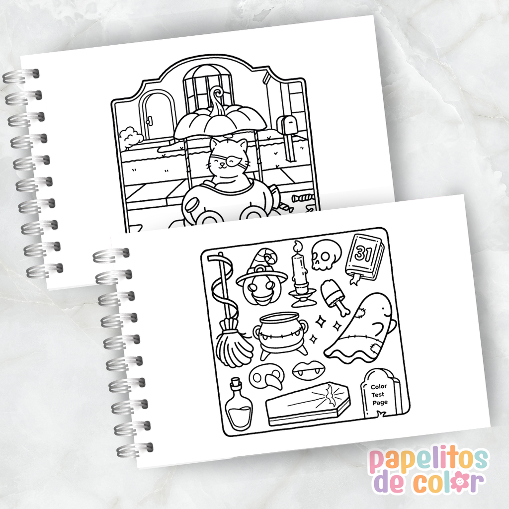 🤎✨ Cuaderno para pintar Browmies ✨🎨