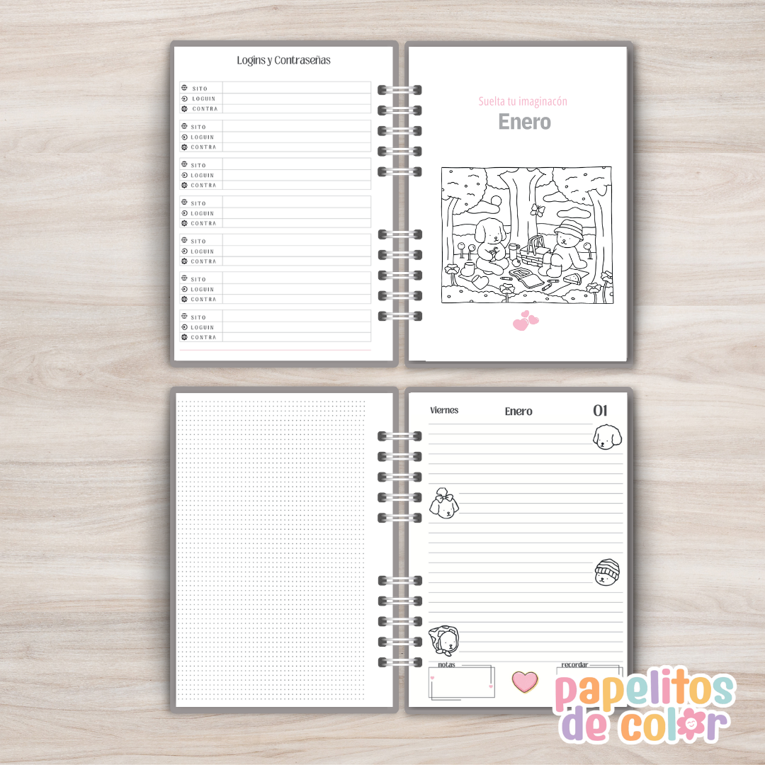 🐻Agenda Bobbie Goods 2 – 2027✨