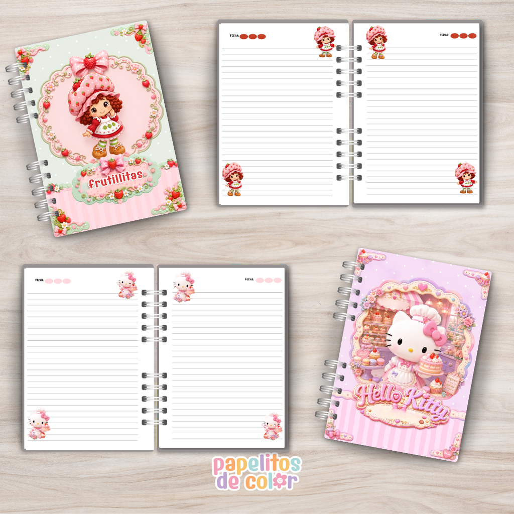 ✨ Cuadernos Animados Vol. 1 📒💖