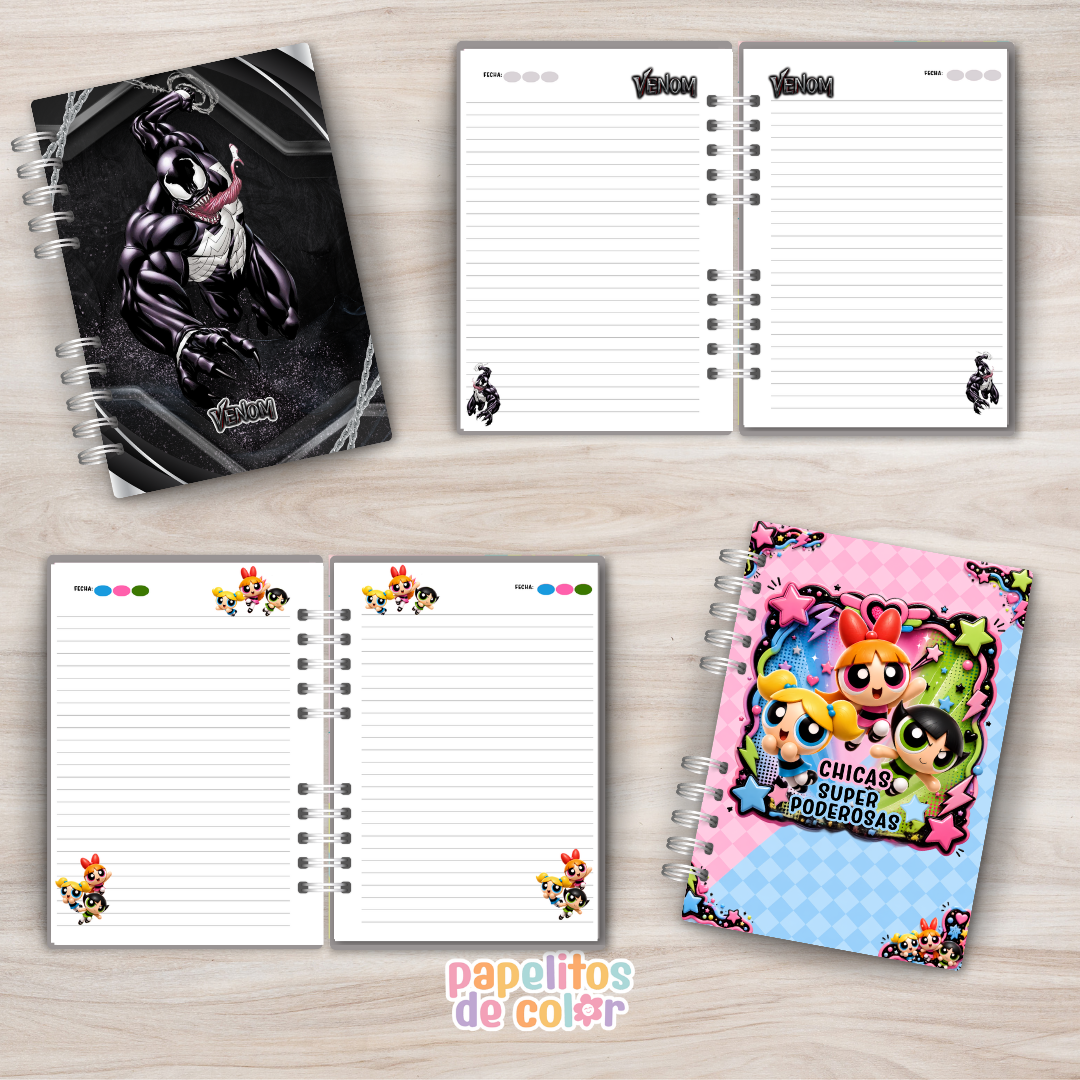 ✨ Cuadernos Animados Vol. 3 📒💖