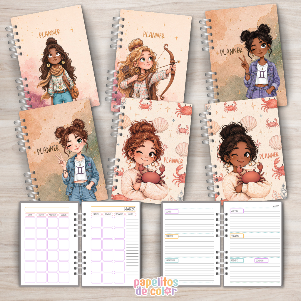 ✨♈ Planner Zodíaco Perpetuo♓✨