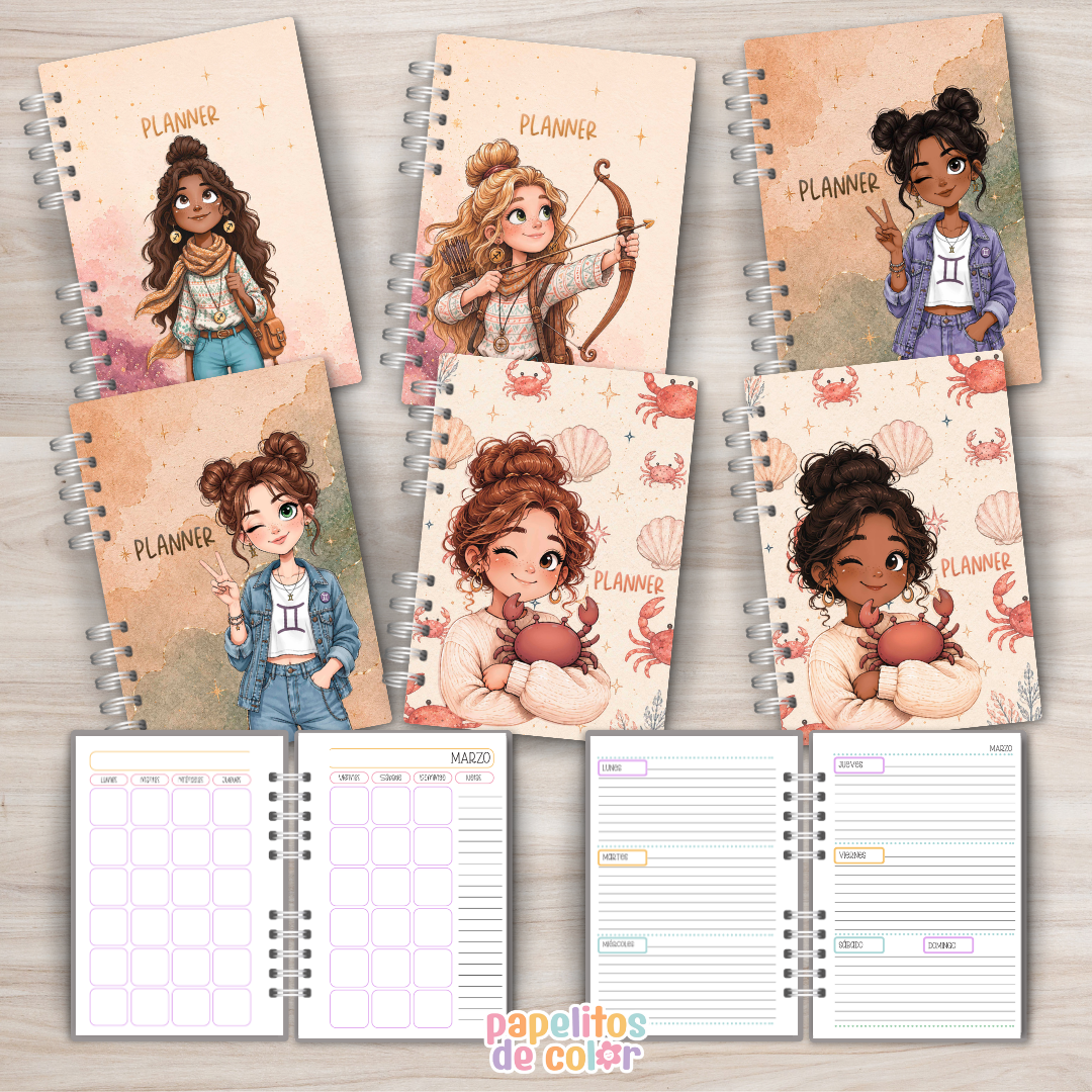 ✨♈ Planner Zodíaco Perpetuo♓✨