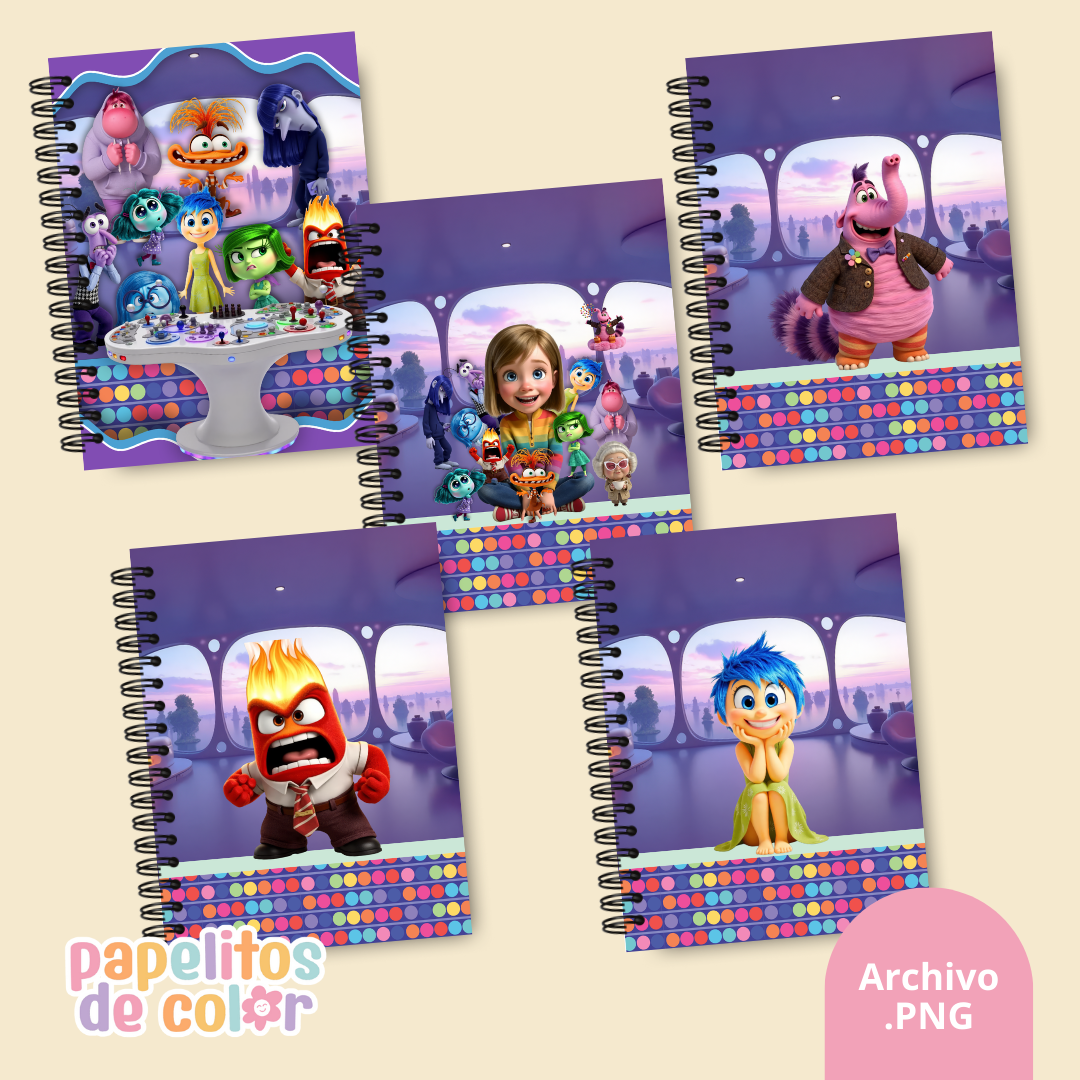 📚✨ Combo Portadas Personajes – Vol. 6 🎨💖