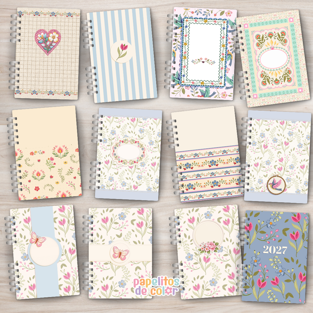 🧡✨ Combo Vintage Papelería ✨📜