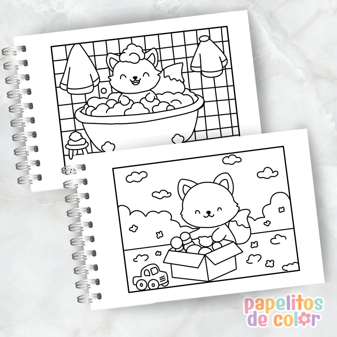 🎨 Libro para Pintar de Ternuritas 🧸🌸💖