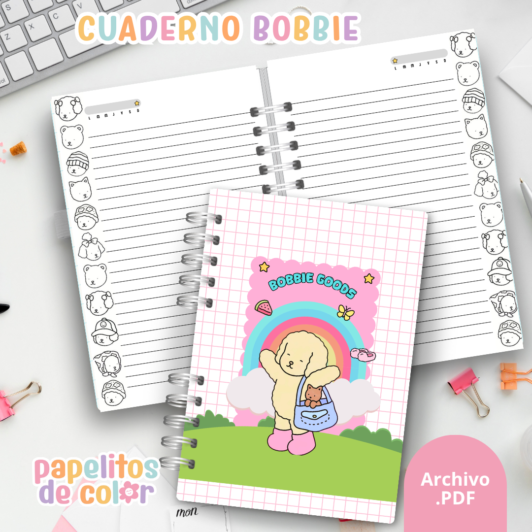 🐻✨ Cuadernos Bobbie Goods – Colección ✨🐻