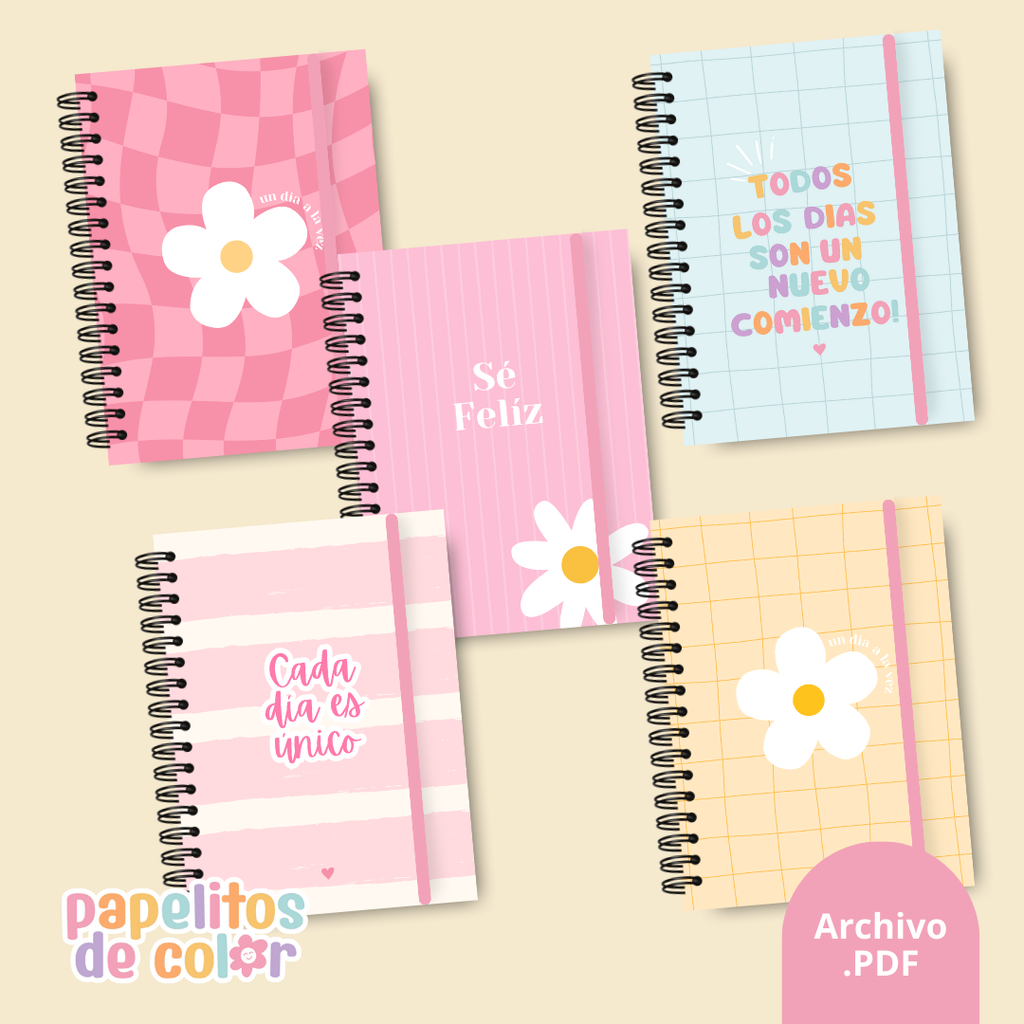 Pack 25 Portadas Agendas - Kit 2