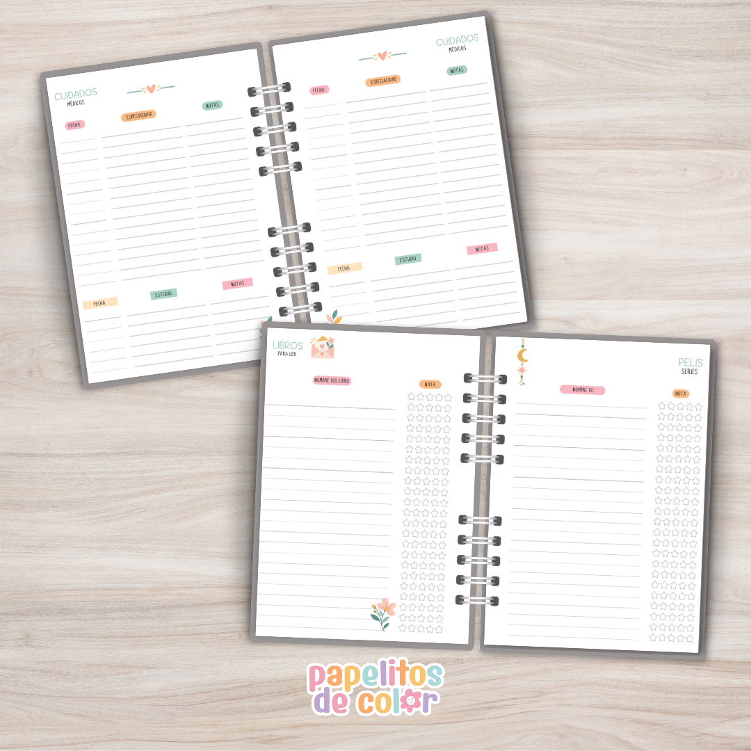 ✨ Agenda Delicatessen 2027 – Semanal 📖💖