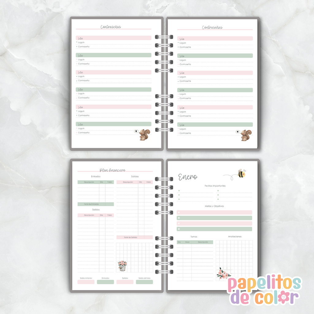 Agenda Jardin 2026🌸✨