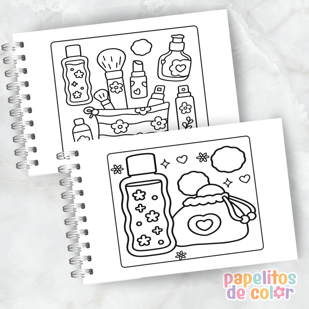 💄 Libro para pintar Make Up 💄