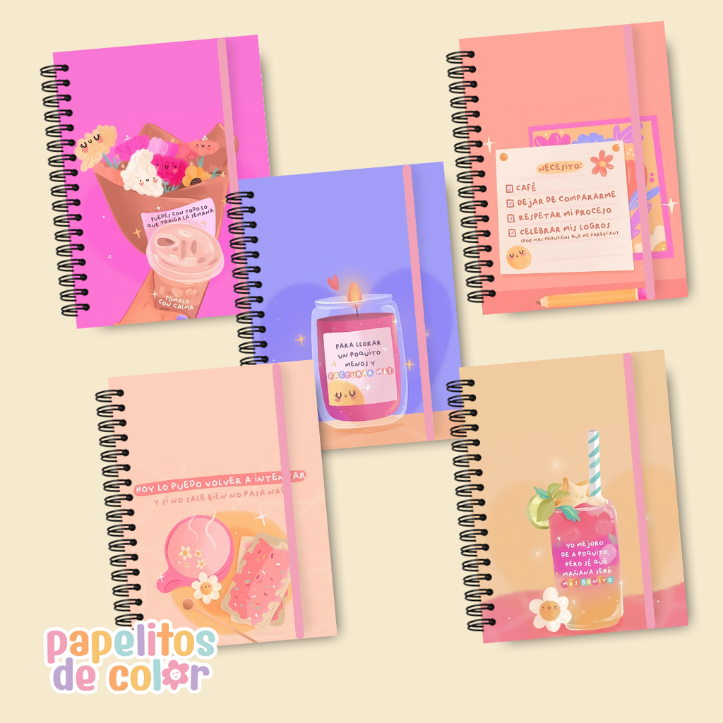 Pack 28 Portadas Agendas – Kit 4