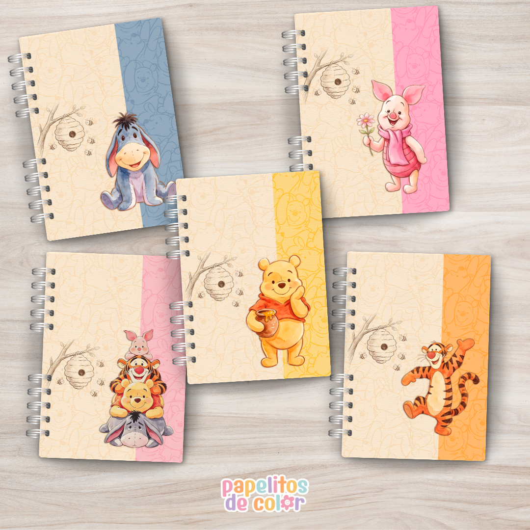 🧸✨ Agenda Pooh -  Diaria 2027 📖💛