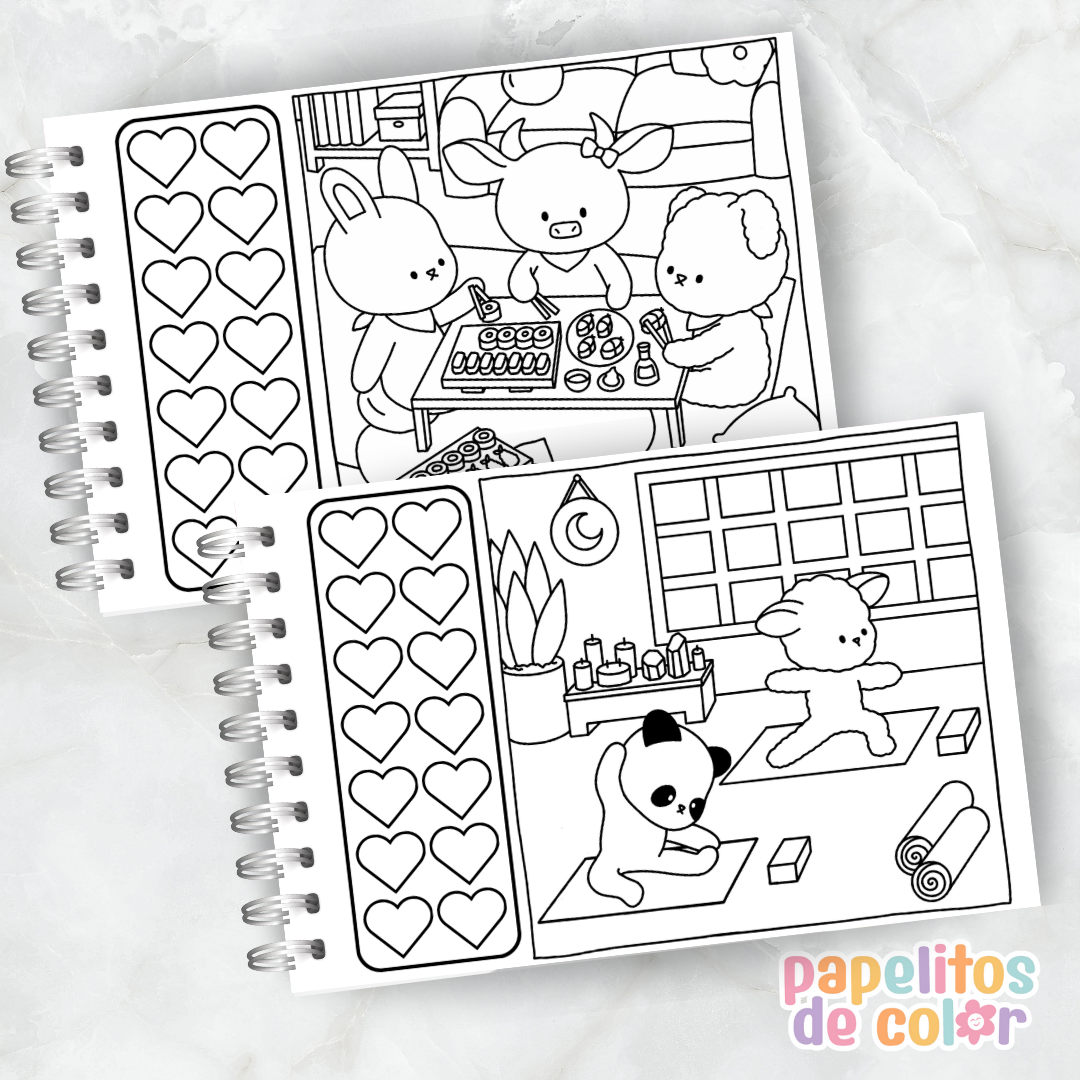 🍓 Libro para Pintar - Berrie 🐰