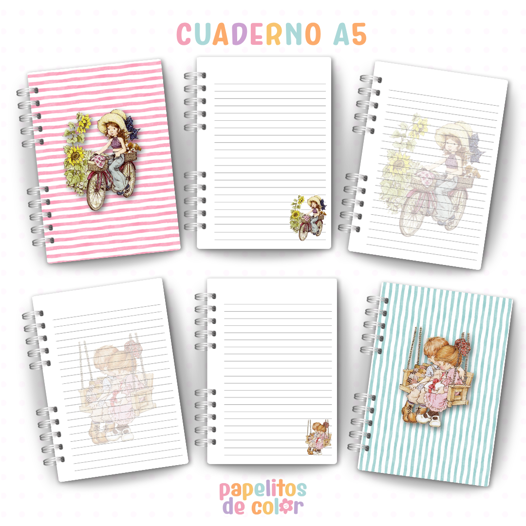 🌸💖 Cuadernos y anotadores Sarah Kay Vol.2 💖🌸