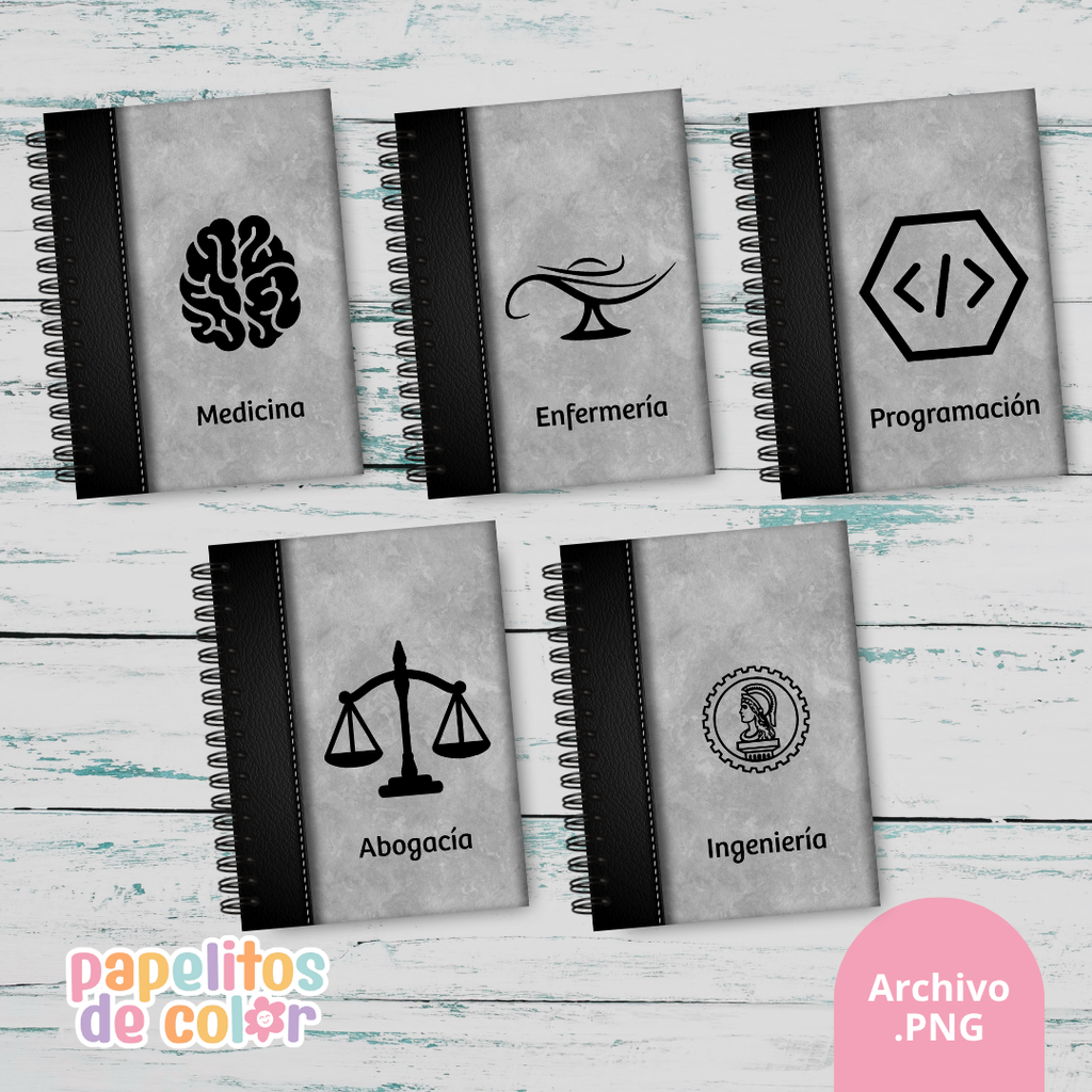 ✨ Pack de Portadas Profesiones Vol. 5 💼
