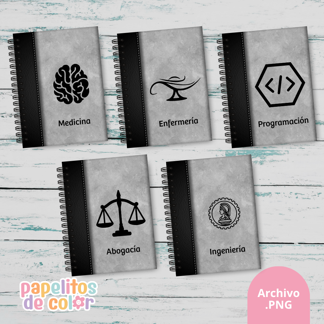 ✨ Pack de Portadas Profesiones Vol. 5 💼