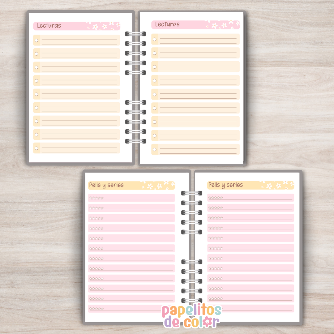 🌸 Agenda Florcitas - Diaria 2027 📖💐