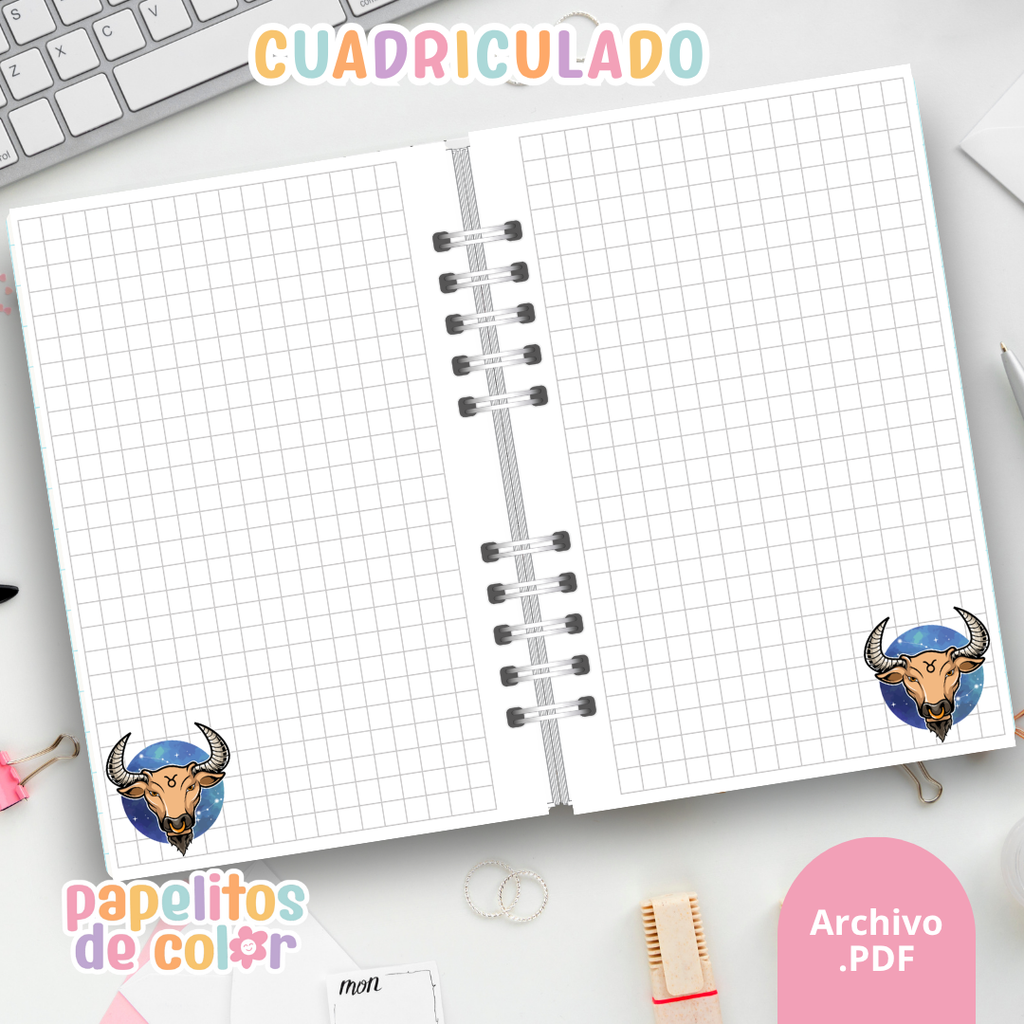 ♈ Interiores Cuadernos Zodiaco