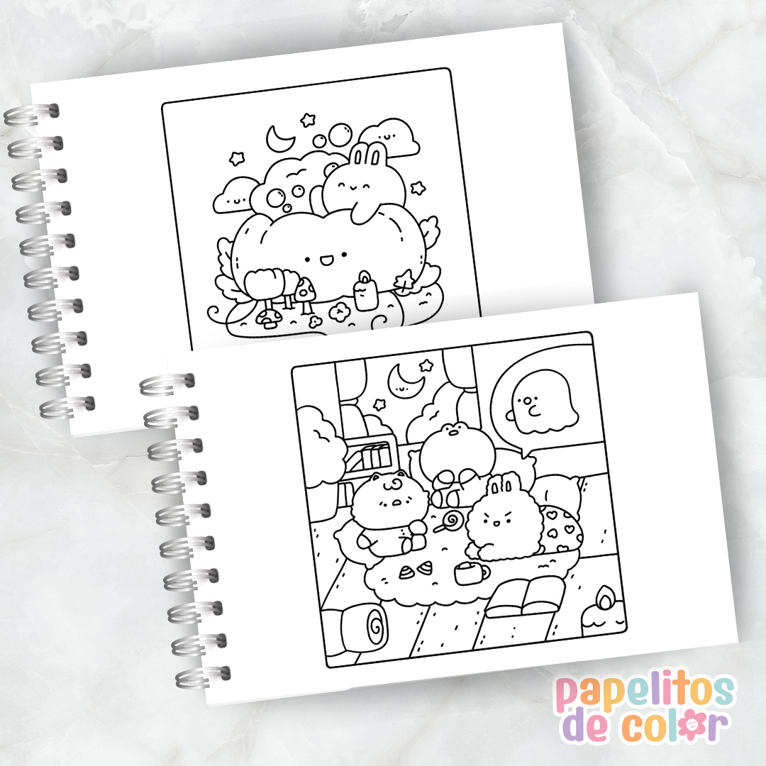 👻🎨 Libro para Pintar Spooky ✨