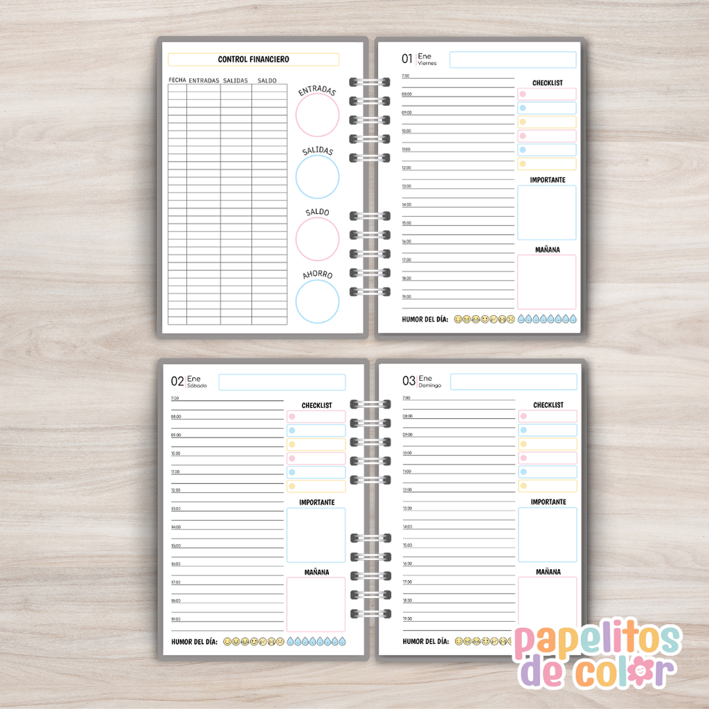 😊 Agenda Smile Diaria 2027  ✨