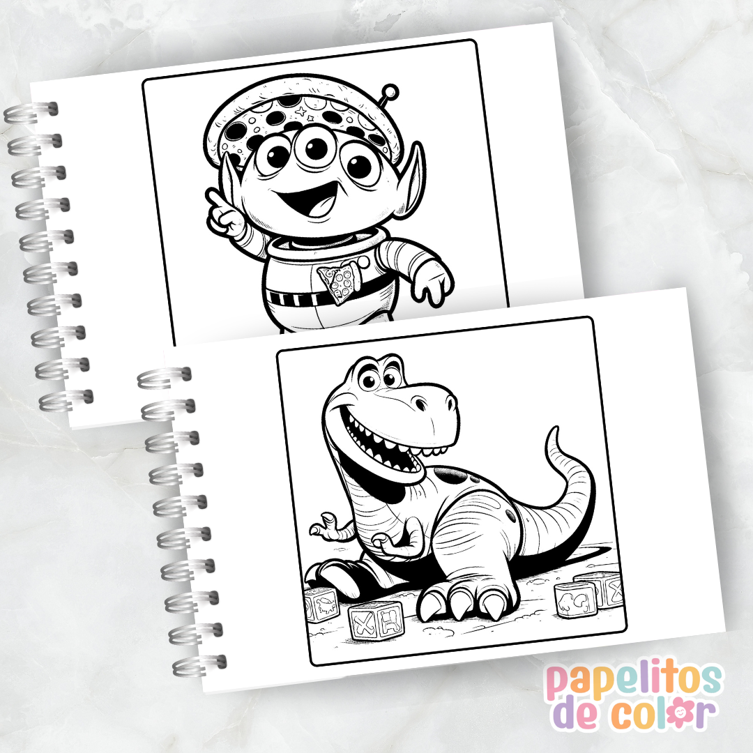 📚 Libro para Pintar Toy Story🖍️