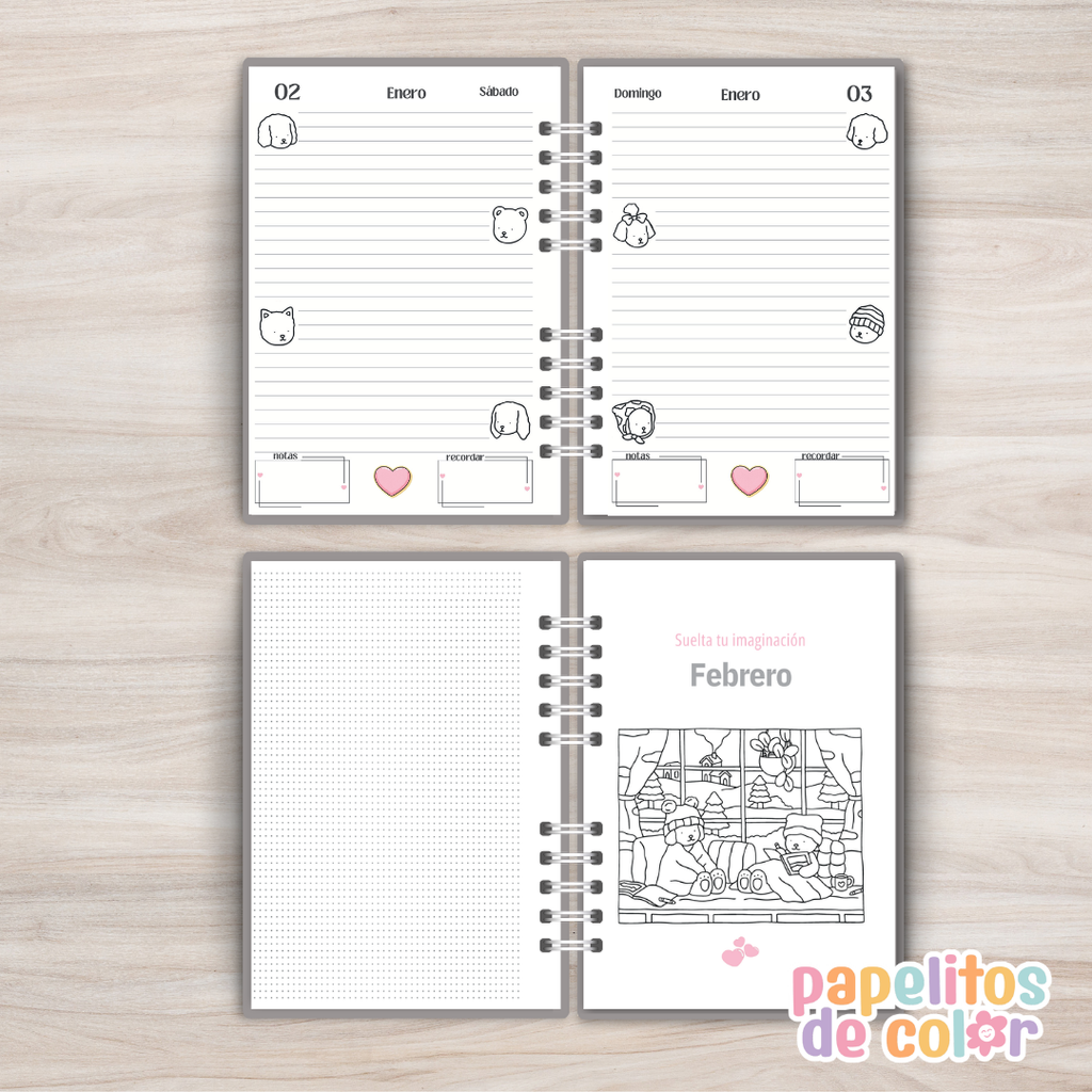 🐻Agenda Bobbie Goods 2 – 2027✨