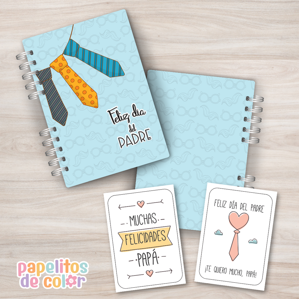 💙✨ Combo Cuadernos Día del Padre ✨📘