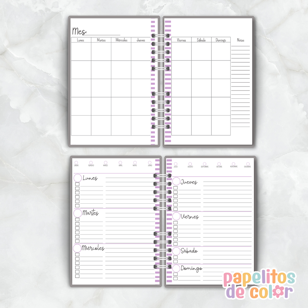 Planner Perpetuo Lila 💜