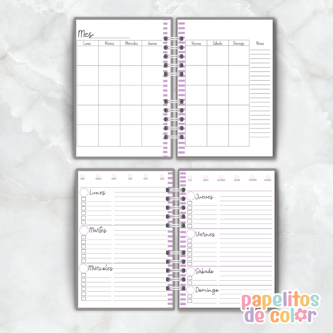 Planner Perpetuo Lila 💜