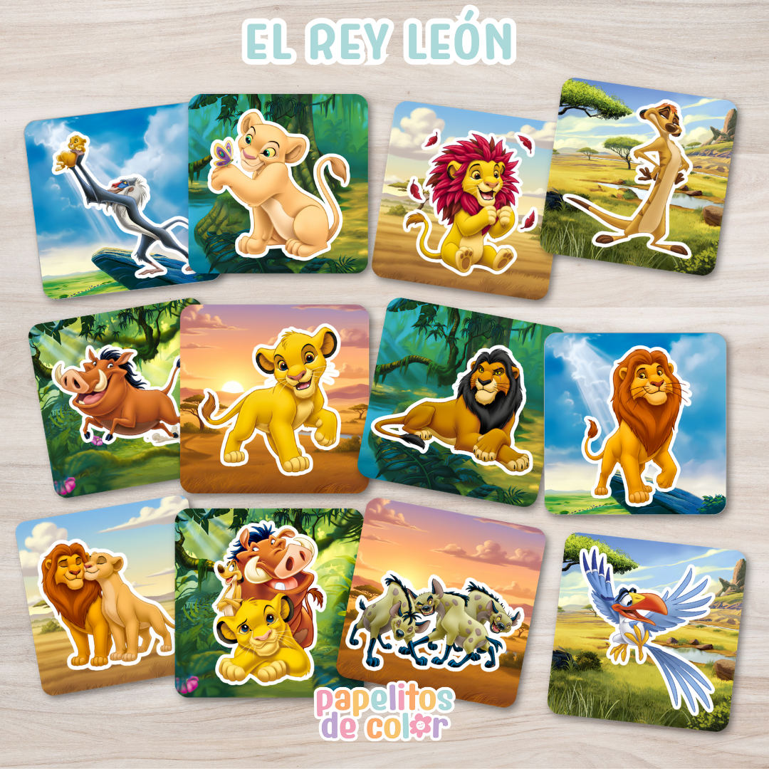 🎨 Pack Memotest Personajes🧩