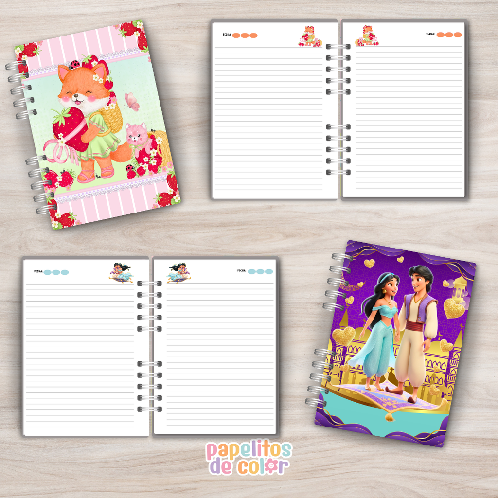 ✨ Cuadernos Animados Vol. 7 📒💖