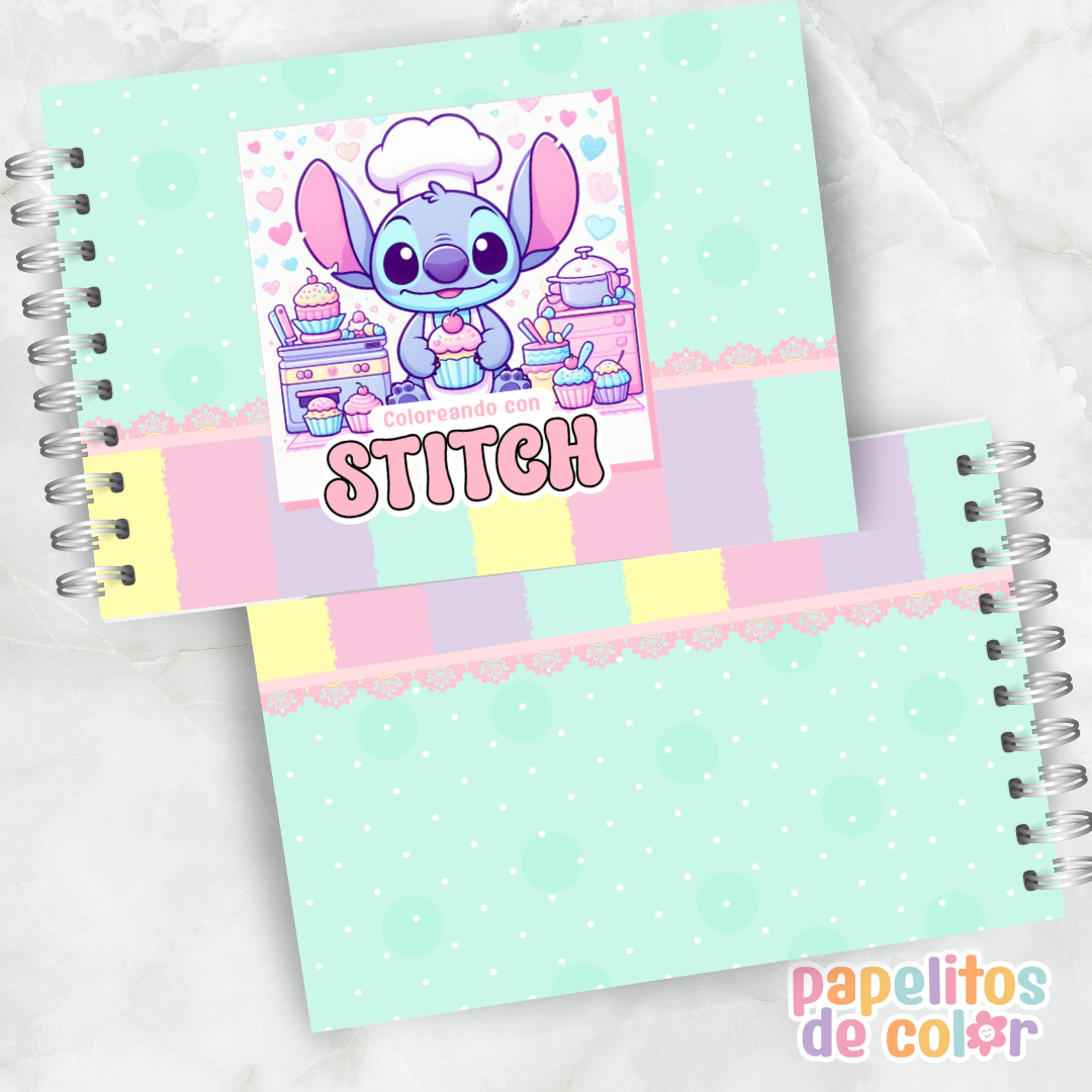 💙 Libro para Pintar – Stitch Cute