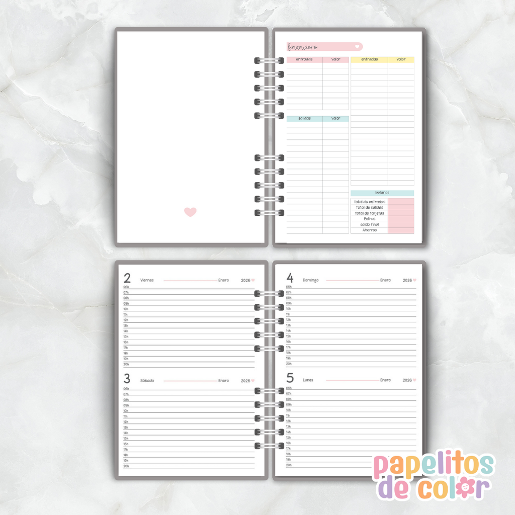 Agenda Only You 2026 ❤️✨