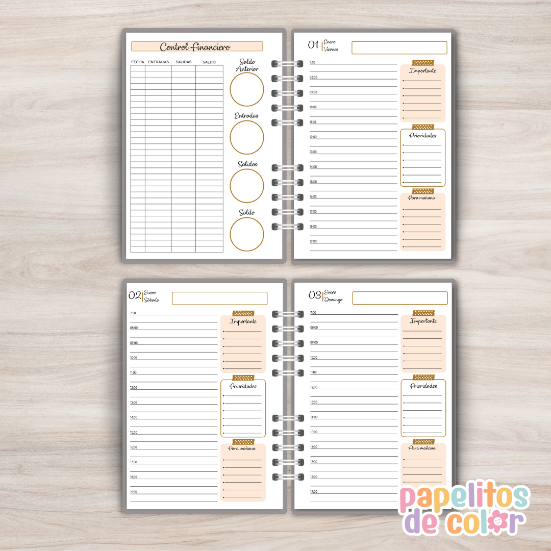 📔 Agenda Ginevra Diaria 2027 ✨