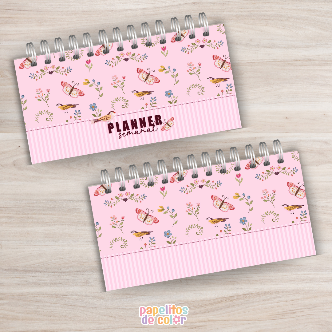 🕰️🌿 Planner Semanal Vintage🌿🕰️