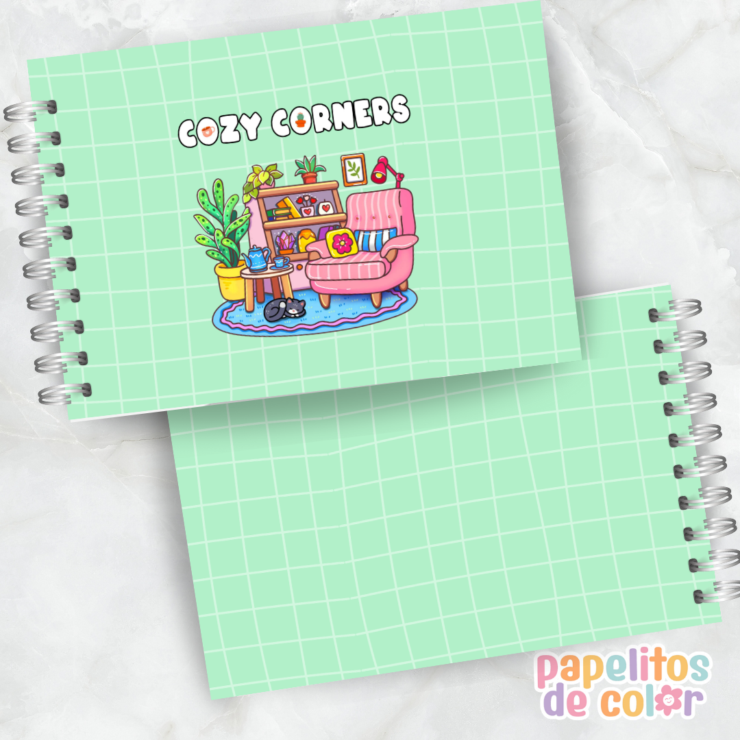 🎨 Libro para Pintar – Cozy Corners