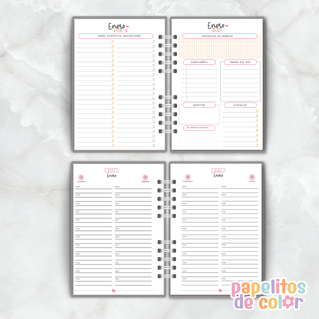 Agenda Emprendedora 2026 🚀✨