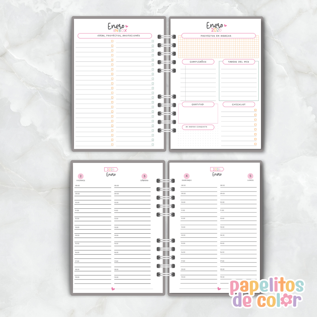 Agenda Emprendedora 2026 🚀✨