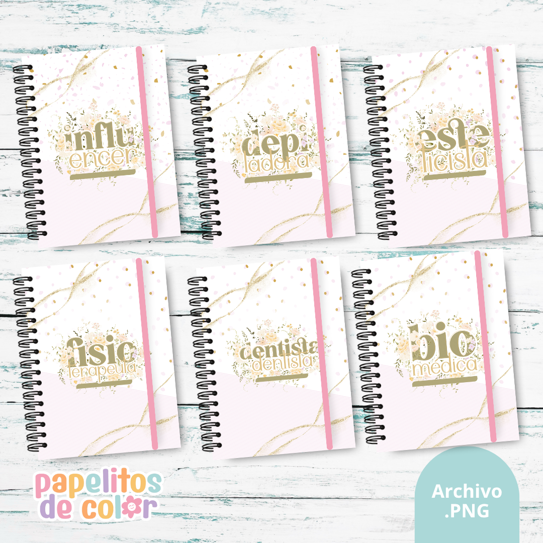 ✨ Pack de Portadas Profesiones Vol. 6 💼💖