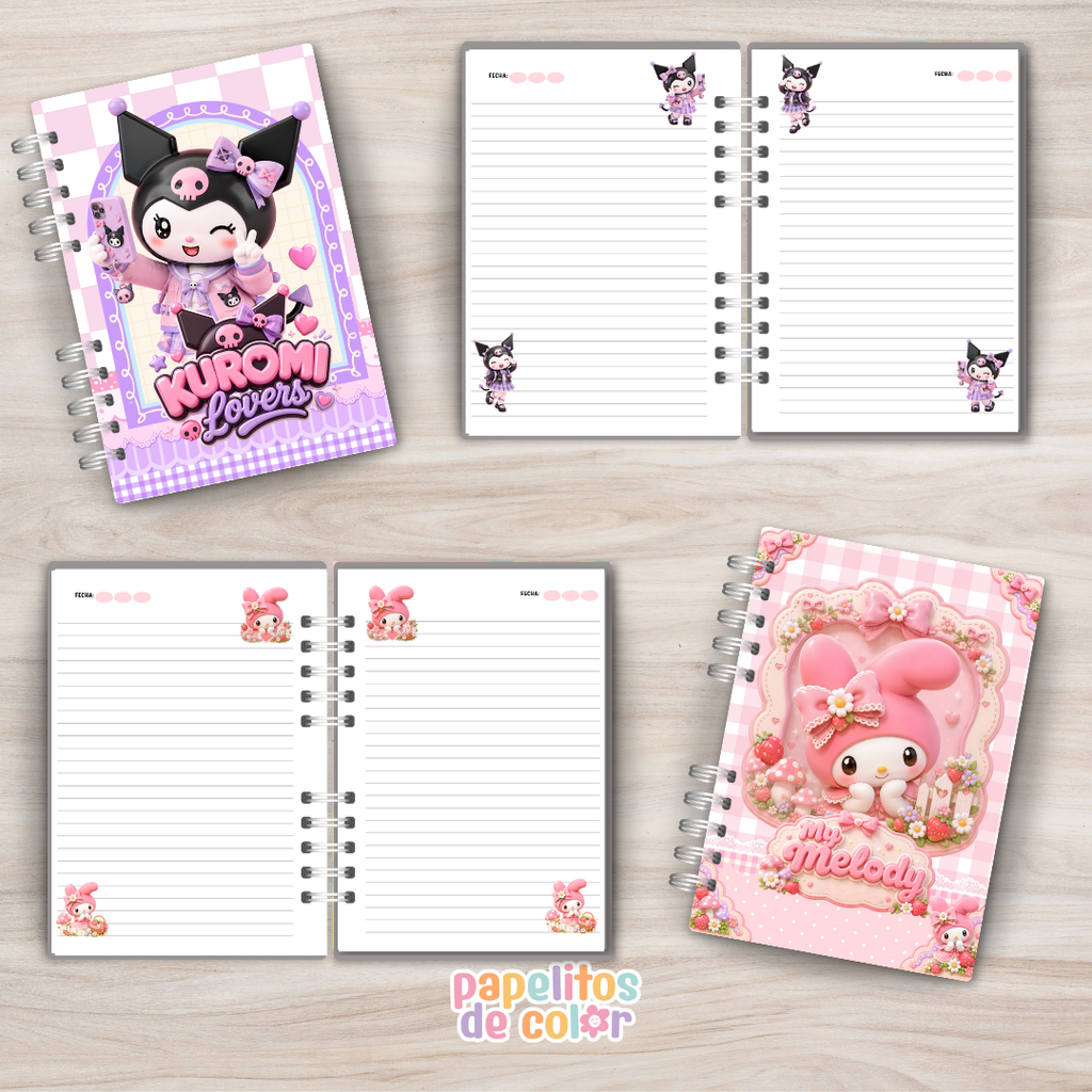 ✨ Cuadernos Animados Vol. 1 📒💖