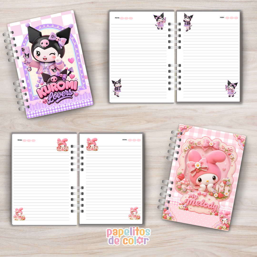 ✨ Cuadernos Animados Vol. 1 📒💖