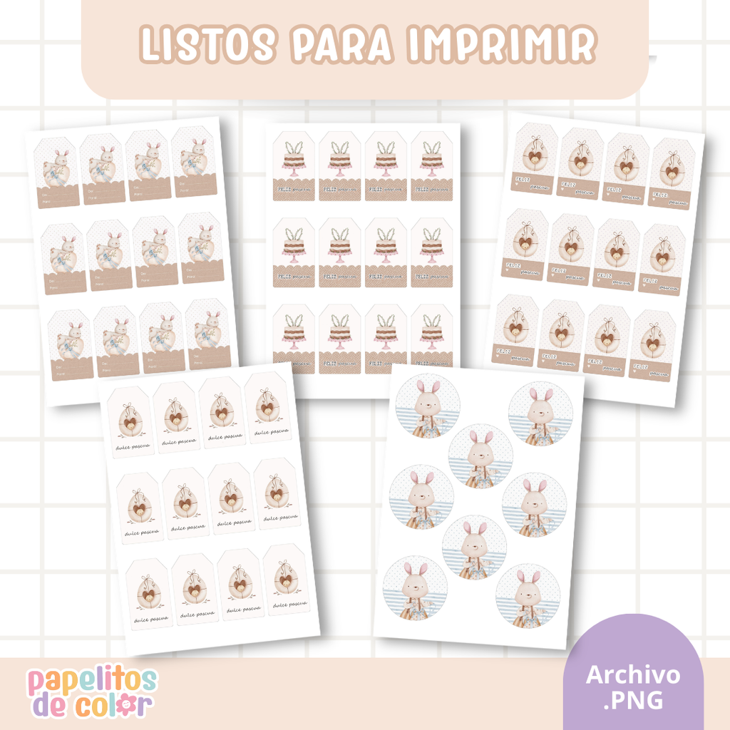 🐰 Packaging para Pascuas - Romantic✨ VOL 2.
