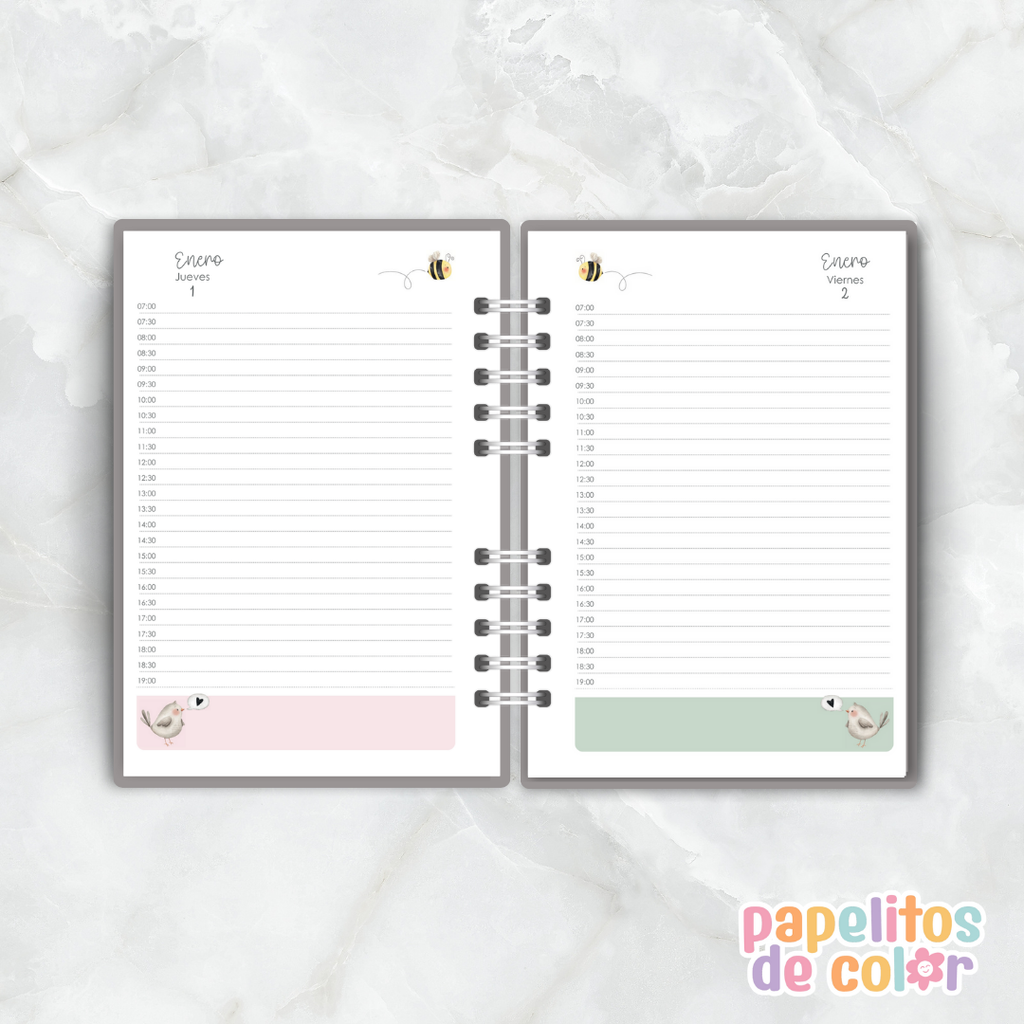 Agenda Jardin 2026🌸✨