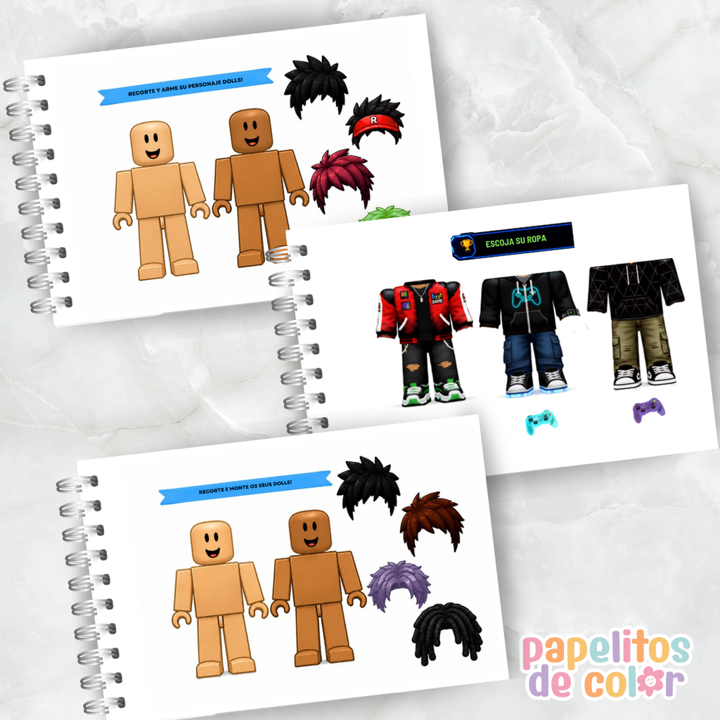 🎮🩷 ¡Paper Dolls Roblox! 👗✨