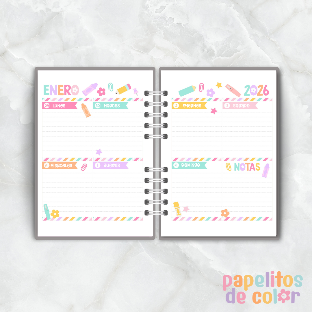 Agenda Wonderfull 2026  🌟✨