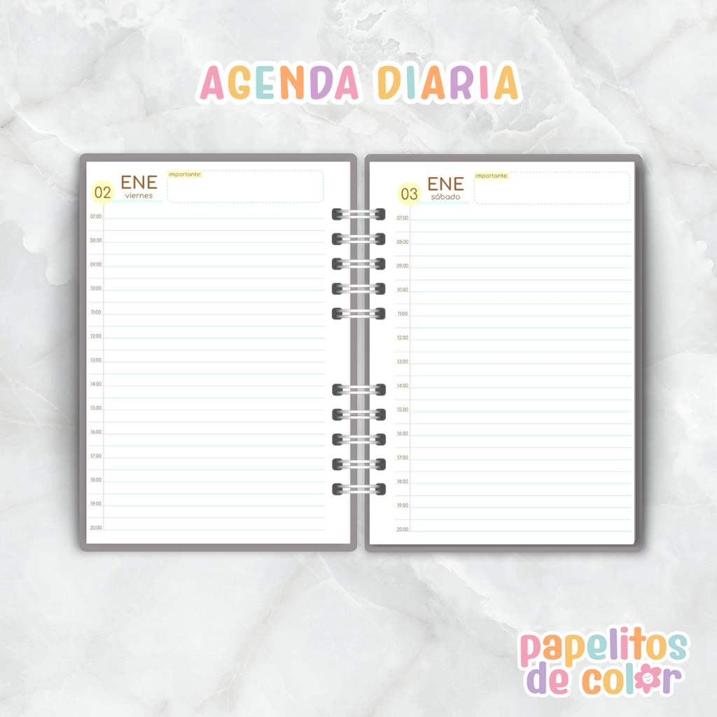 Agenda Diaria - Comforta 2026  ✨