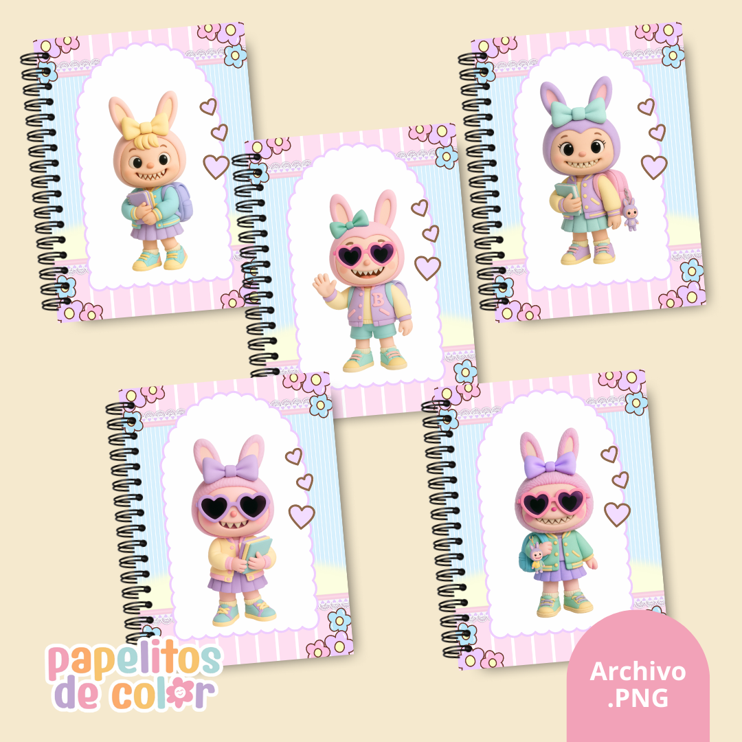 📚✨ Combo Portadas Personajes – Vol. 5 🎨💖